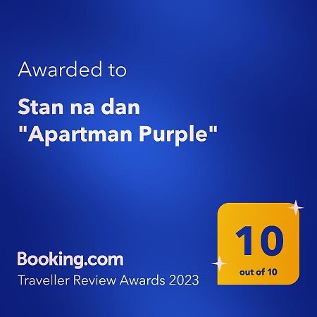 Stan Na Dan "Apartman Purple" Apartment Banja Luka Ngoại thất bức ảnh